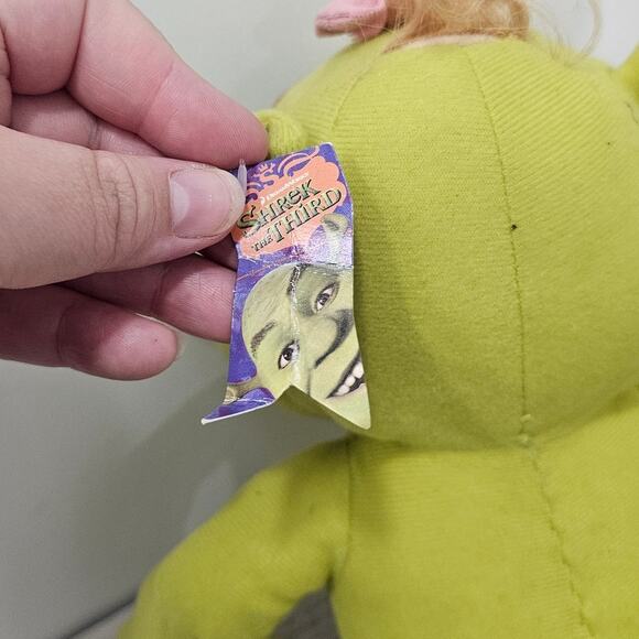 Shrek The Third SET OF 2 Baby Ogre Felicia Plush Doll DreamWorks Nanco Green - Picture 12 of 14
